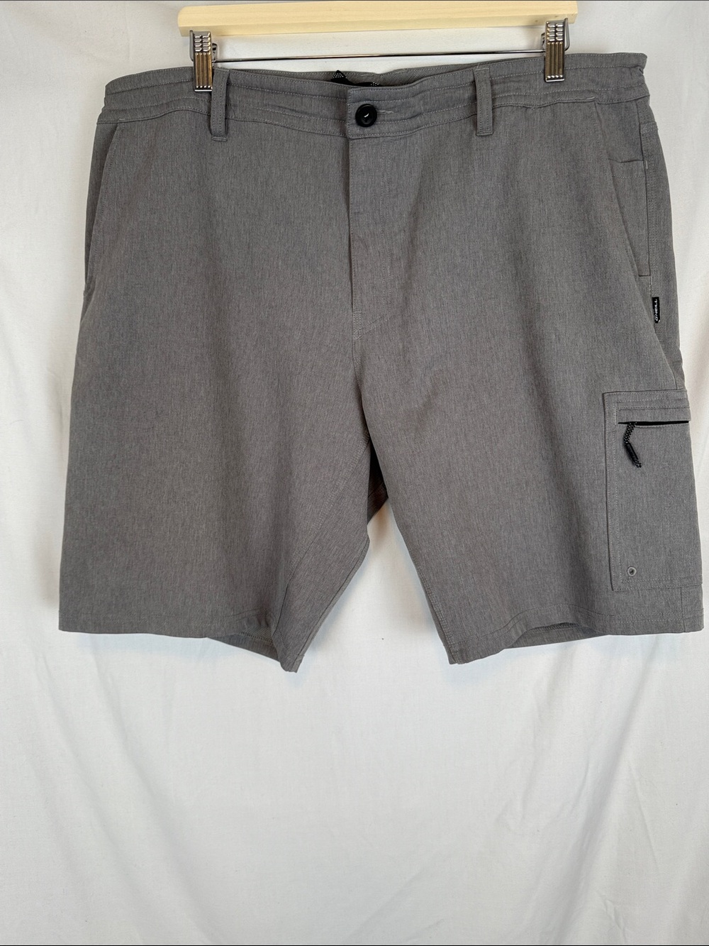 Men's Gray O'Neill Crossover Hybrid Shorts Size 40